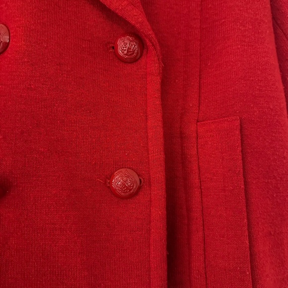 Talbots Red Coat - Picture 2 of 5